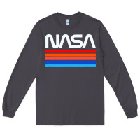 Smoke vintage retro nasa Long Sleeve Tee - artisFamous