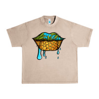 French Oak summer vibes pineapple lips Urban Heavy Tee - Jasminsmagicworld