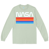 Matcha vintage retro nasa Long Sleeve Tee - artisFamous