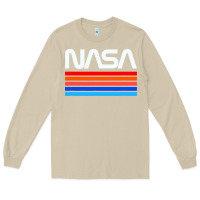 Mushroom vintage retro nasa Long Sleeve Tee - artisFamous