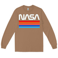 Toasted Coconut vintage retro nasa Long Sleeve Tee - artisFamous