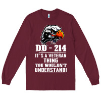 Burgundy dd 214 Long Sleeve Tee - artisFamous