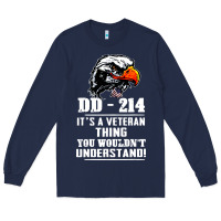 Navy dd 214 Long Sleeve Tee - artisFamous