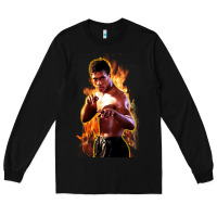 Black bruce leroy Long Sleeve Tee - artisFamous