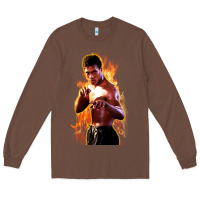 Chestnut bruce leroy Long Sleeve Tee - artisFamous