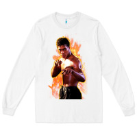 White bruce leroy Long Sleeve Tee - artisFamous