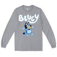 Heather Grey blue cats Long Sleeve Tee - artisFamous
