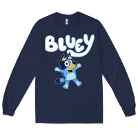 Navy blue cats Long Sleeve Tee - artisFamous