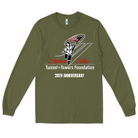 Army Green tunnel to towers foundation Long Sleeve Tee - artisFamous