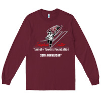 Burgundy tunnel to towers foundation Long Sleeve Tee - artisFamous