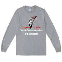 Heather Grey tunnel to towers foundation Long Sleeve Tee - artisFamous