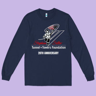 Tunnel To Towers Foundation Long Sleeve Tee Designed By Artisfamous