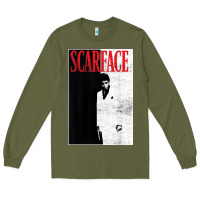 Scarface Distressed Movie Photo Long Sleeve Tee | Teevron