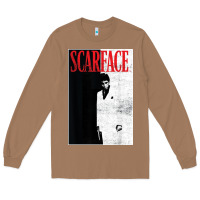 Toasted Coconut scarface distressed movie photo Long Sleeve Tee - artisFamous