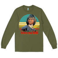 Army Green point break Long Sleeve Tee - artisFamous
