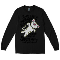 Black soft kitty warm kitty Long Sleeve Tee - artisFamous