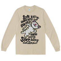 Mushroom soft kitty warm kitty Long Sleeve Tee - artisFamous