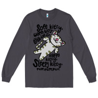 Smoke soft kitty warm kitty Long Sleeve Tee - artisFamous