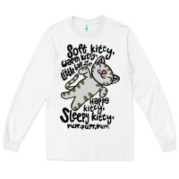 White soft kitty warm kitty Long Sleeve Tee - artisFamous