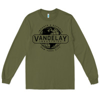 Army Green vandelay nyc Long Sleeve Tee - artisFamous