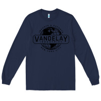Navy vandelay nyc Long Sleeve Tee - artisFamous