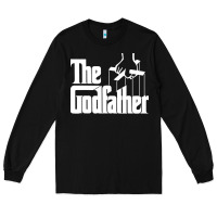 Black the godfather original white title Long Sleeve Tee - artisFamous