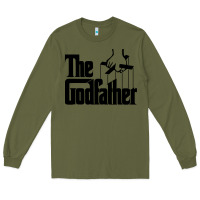 Army Green the godfather original white title Long Sleeve Tee - artisFamous