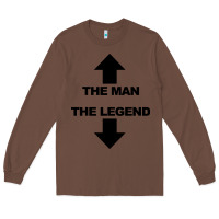 Chestnut the man the legend funny adult humor Long Sleeve Tee - artisFamous