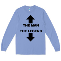 Colony Blue the man the legend funny adult humor Long Sleeve Tee - artisFamous