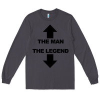 Smoke the man the legend funny adult humor Long Sleeve Tee - artisFamous