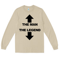 Mushroom the man the legend funny adult humor Long Sleeve Tee - artisFamous