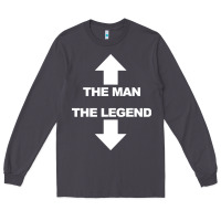 Smoke the man the legend funny adult humor Long Sleeve Tee - artisFamous