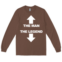 Chestnut the man the legend funny adult humor Long Sleeve Tee - artisFamous
