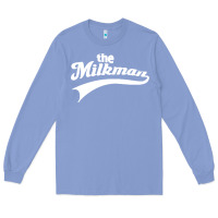 Colony Blue the milk man Long Sleeve Tee - artisFamous