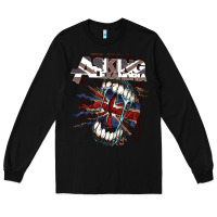 Black asking alexandria flag Long Sleeve Tee - artisFamous