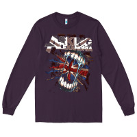 Plum asking alexandria flag Long Sleeve Tee - artisFamous