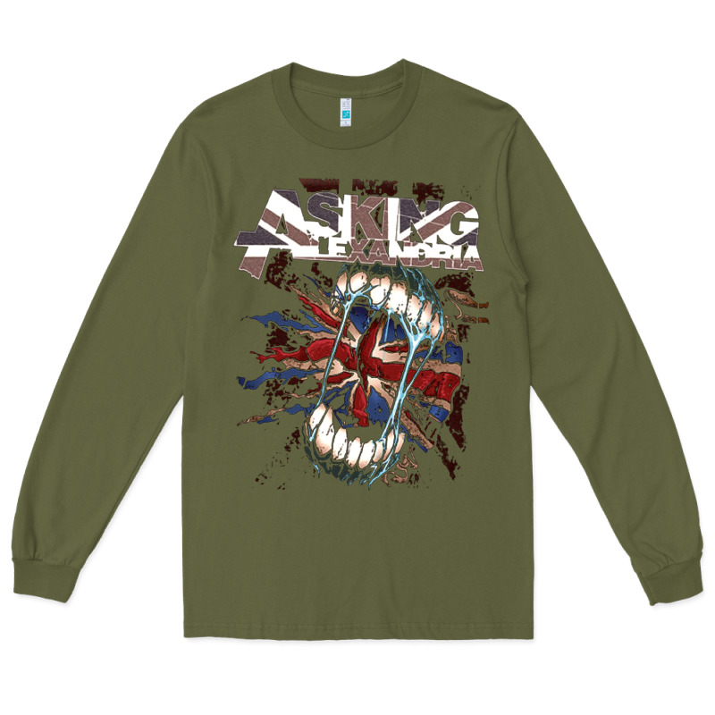 Asking Alexandria Flag Long Sleeve Tee by artisFamous | Teevron