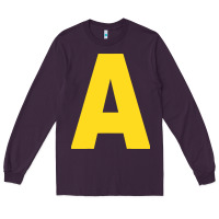 Plum letter a chipmunk christmas Long Sleeve Tee - artisFamous