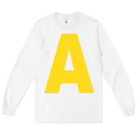 White letter a chipmunk christmas Long Sleeve Tee - artisFamous