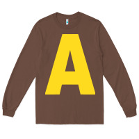 Chestnut letter a chipmunk christmas Long Sleeve Tee - artisFamous