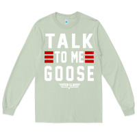 Matcha top gun talk to me goose distressed Long Sleeve Tee - artisFamous