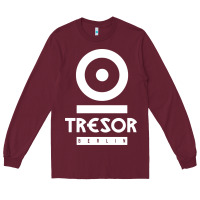 Burgundy tresor Long Sleeve Tee - artisFamous