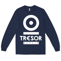 Navy tresor Long Sleeve Tee - artisFamous