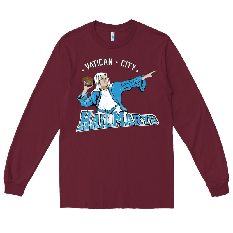 Vatican City Hailmarys Long Sleeve Tee by artisFamous | Teevron