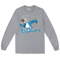 Heather Grey vatican city hailmarys Long Sleeve Tee - artisFamous