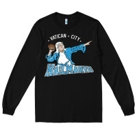 Black vatican city hailmarys Long Sleeve Tee - artisFamous
