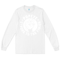 White strong to the finish Long Sleeve Tee - artisFamous
