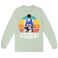 Matcha tom daley knitting is my favourite sport  3 Long Sleeve Tee - artisFamous