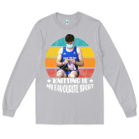Moon Dust tom daley knitting is my favourite sport  3 Long Sleeve Tee - artisFamous