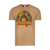 Vintage Camel thankful pumpkin rainbow Vintage Tee - BundleAndBundleShop